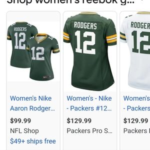 Greenbay Packer Retired Aaron Rodgers Jersey